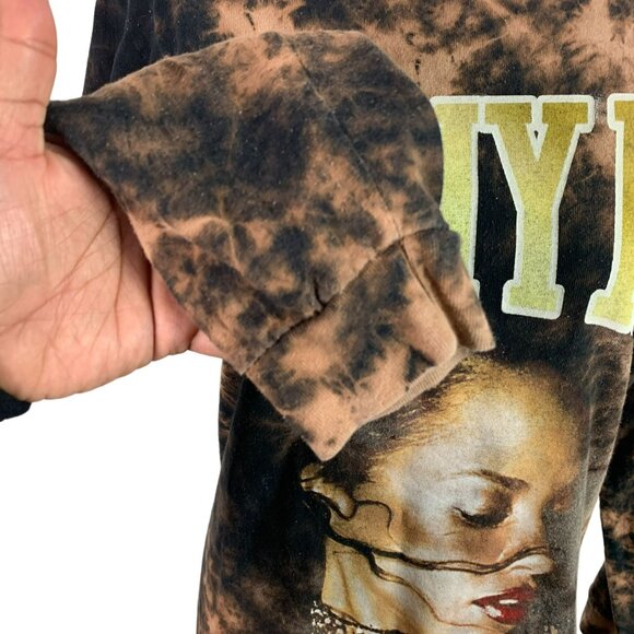 🟣🟣🟣 AALIYAH Women's Size Small "Aaliyah Graphic Long Sleeve Tee Shirt - Picture 4 of 8